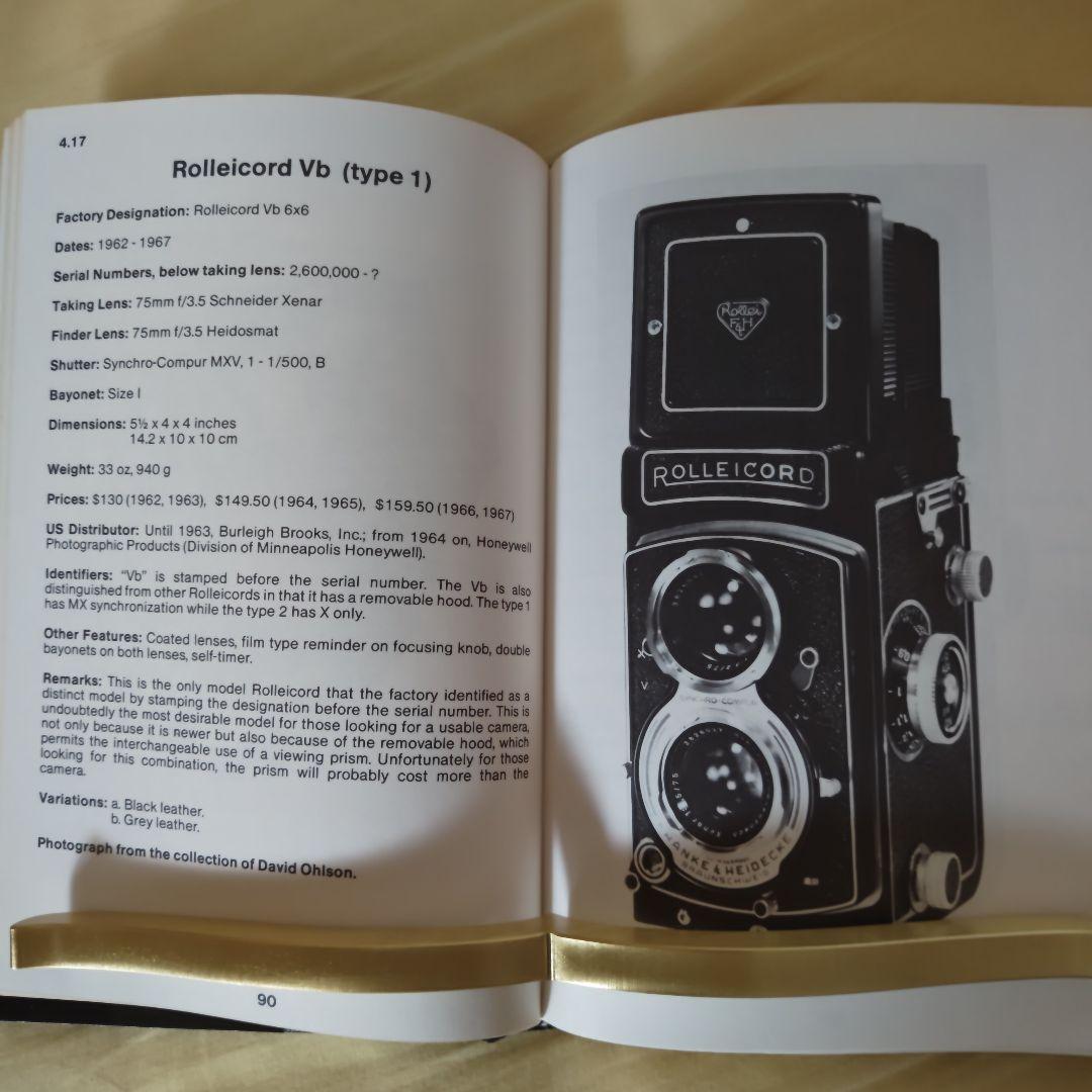 【希少本】ローライ　コレクターズ・ガイド Rollei cameras