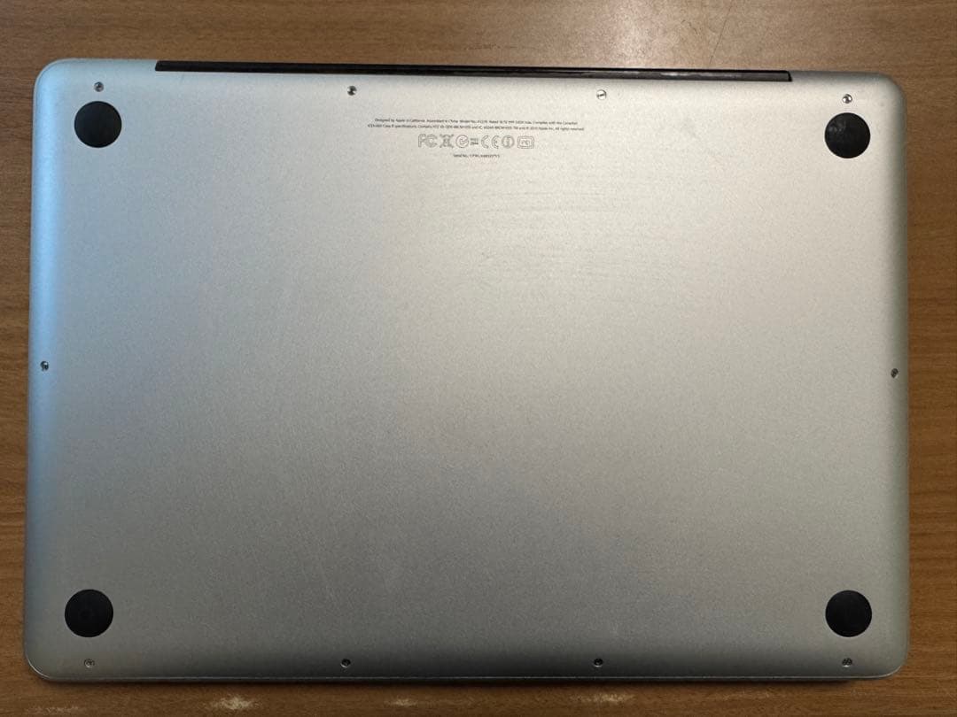 MacBook Pro 13 Mid2012 16GB SSD換装 HDD増設