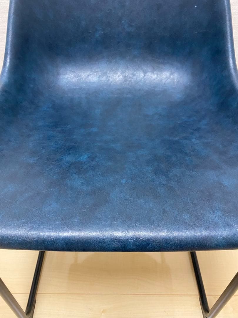 クラッシュゲート ログ ダイニング　チェア ヴィンテージ ブルー