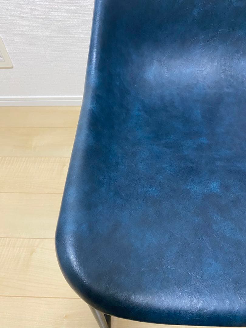 クラッシュゲート ログ ダイニング　チェア ヴィンテージ ブルー