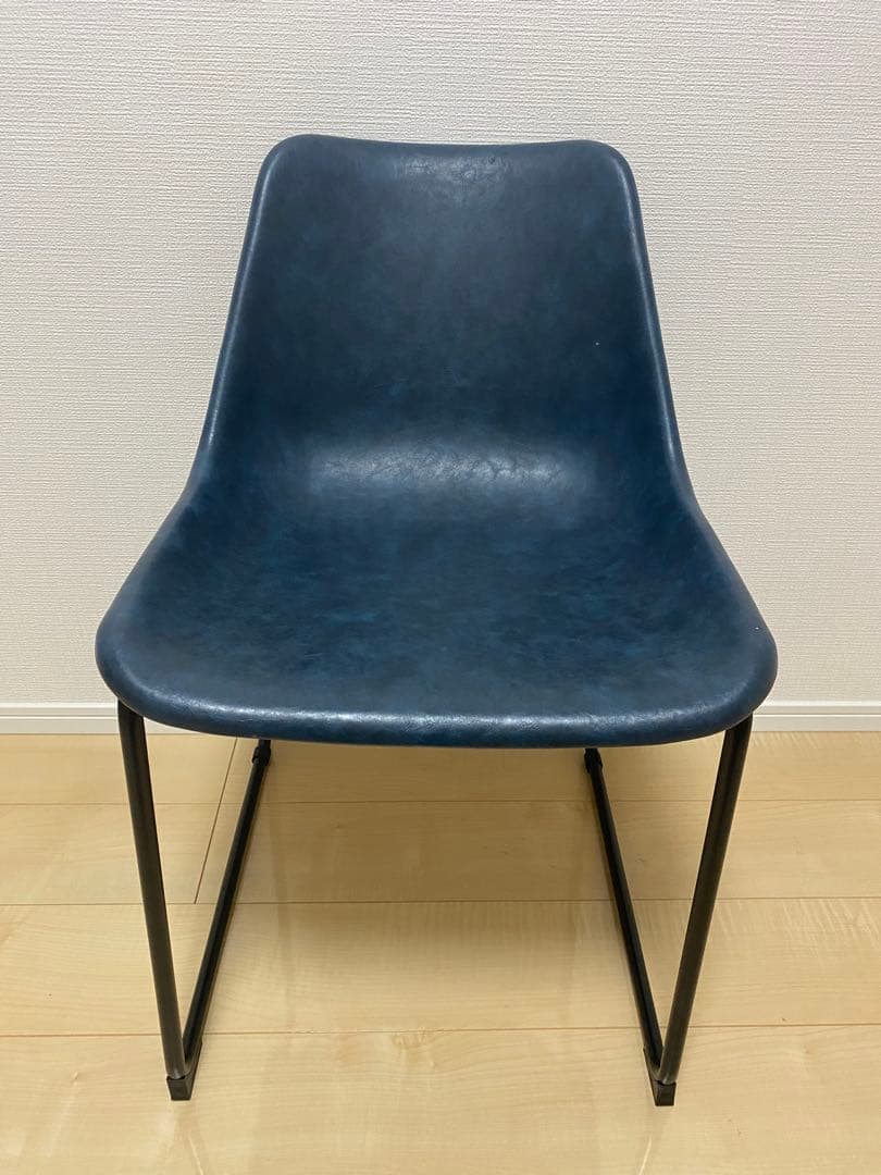 クラッシュゲート ログ ダイニング　チェア ヴィンテージ ブルー