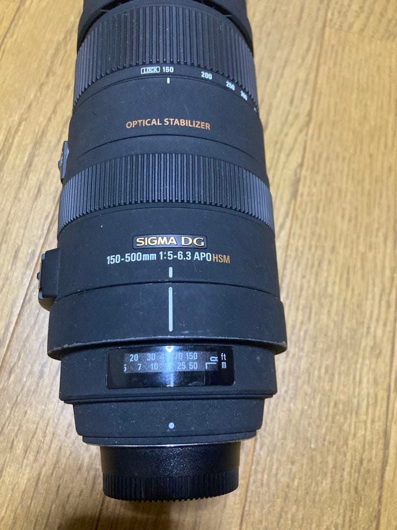 美品SIGMA D.C 150-500mm F5-6.3 APO HSMニコン