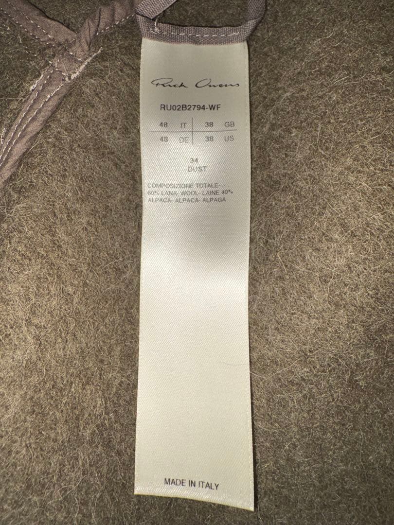 マ*ん様 【迅速配送可能】Rick Owens JUMBO PETER JACK