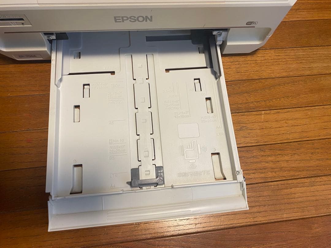 EPSON EP706A ジャンク品　純正インク３本付