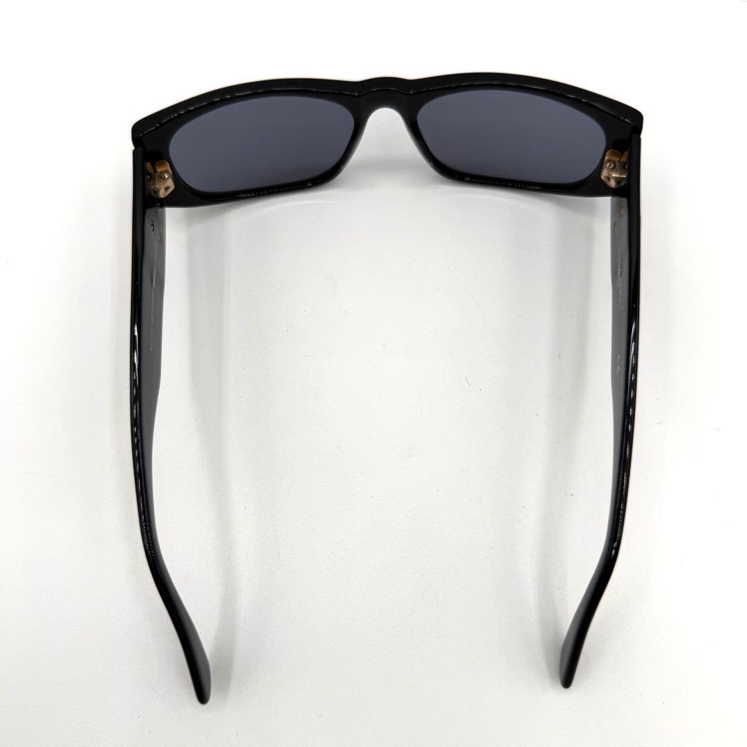 CHANEL ブラック スクエア サングラス　ココマーク　イタリア製　07796