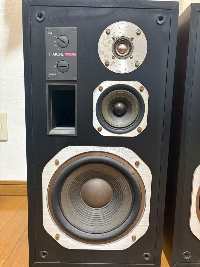 DIATONE スピーカー　ペアDS-32B 完動品 取説付き