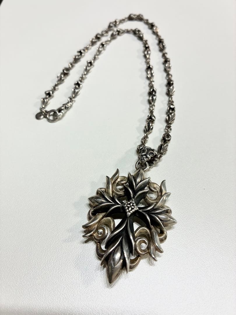 ブラッディマリーアンドロメダペンダントトップ+マーメイドチェーン(50cm)