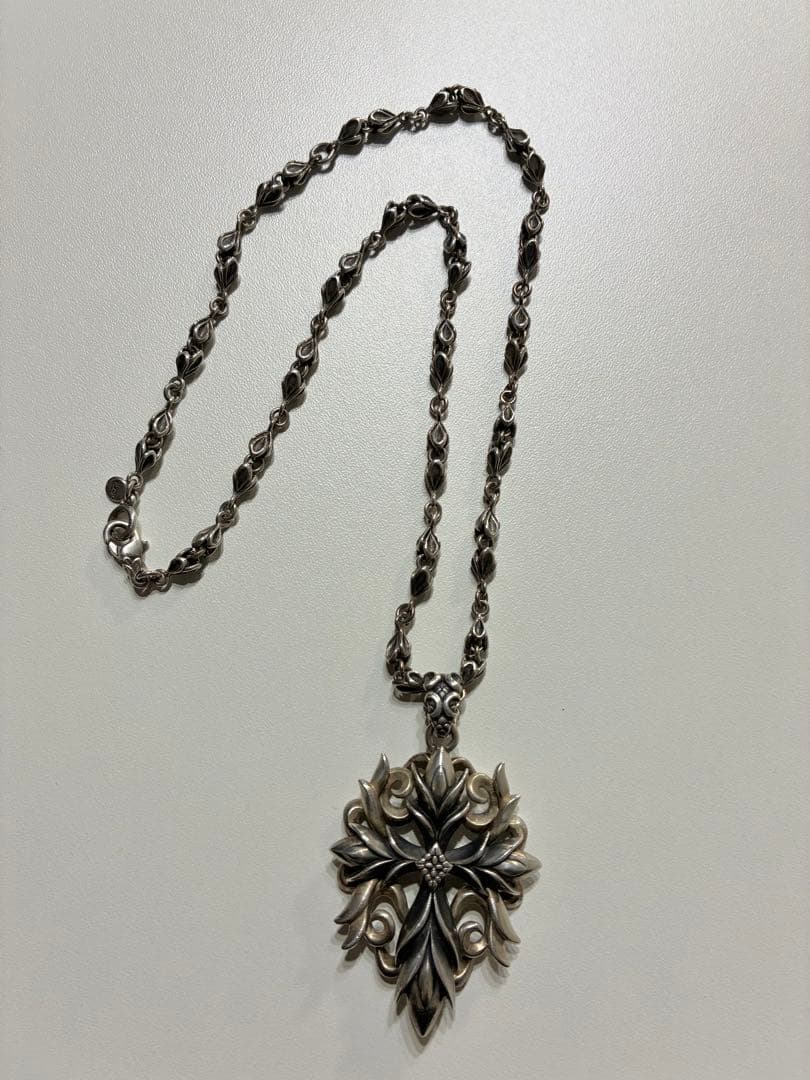 ブラッディマリーアンドロメダペンダントトップ+マーメイドチェーン(50cm)