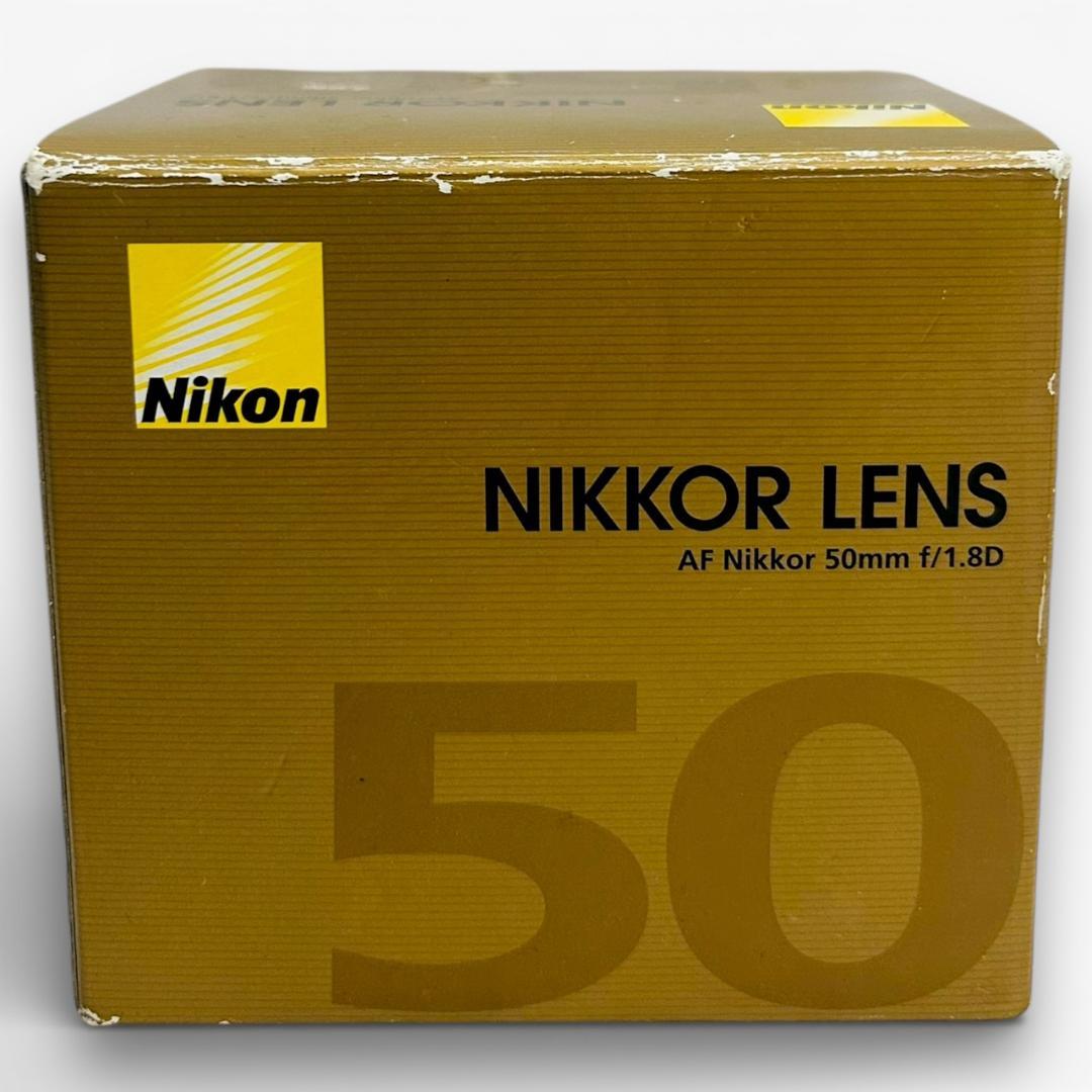 ★極美品★ Nikon AF NIKKOR 50mm f/1.8D 単焦点レンズ