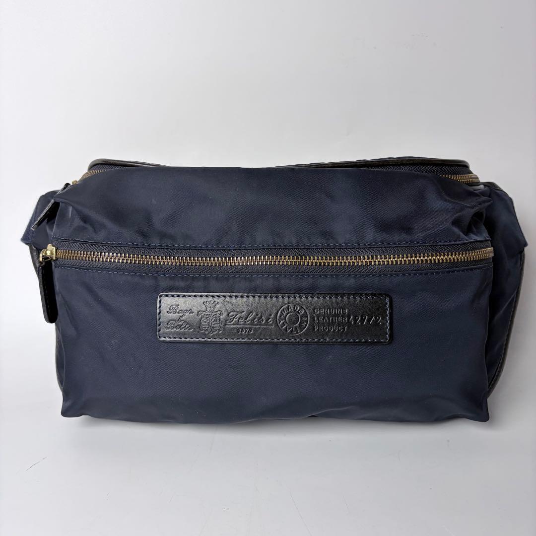 【YKK】フェリージ Felisi 427-2ボディバックウエストバック紺