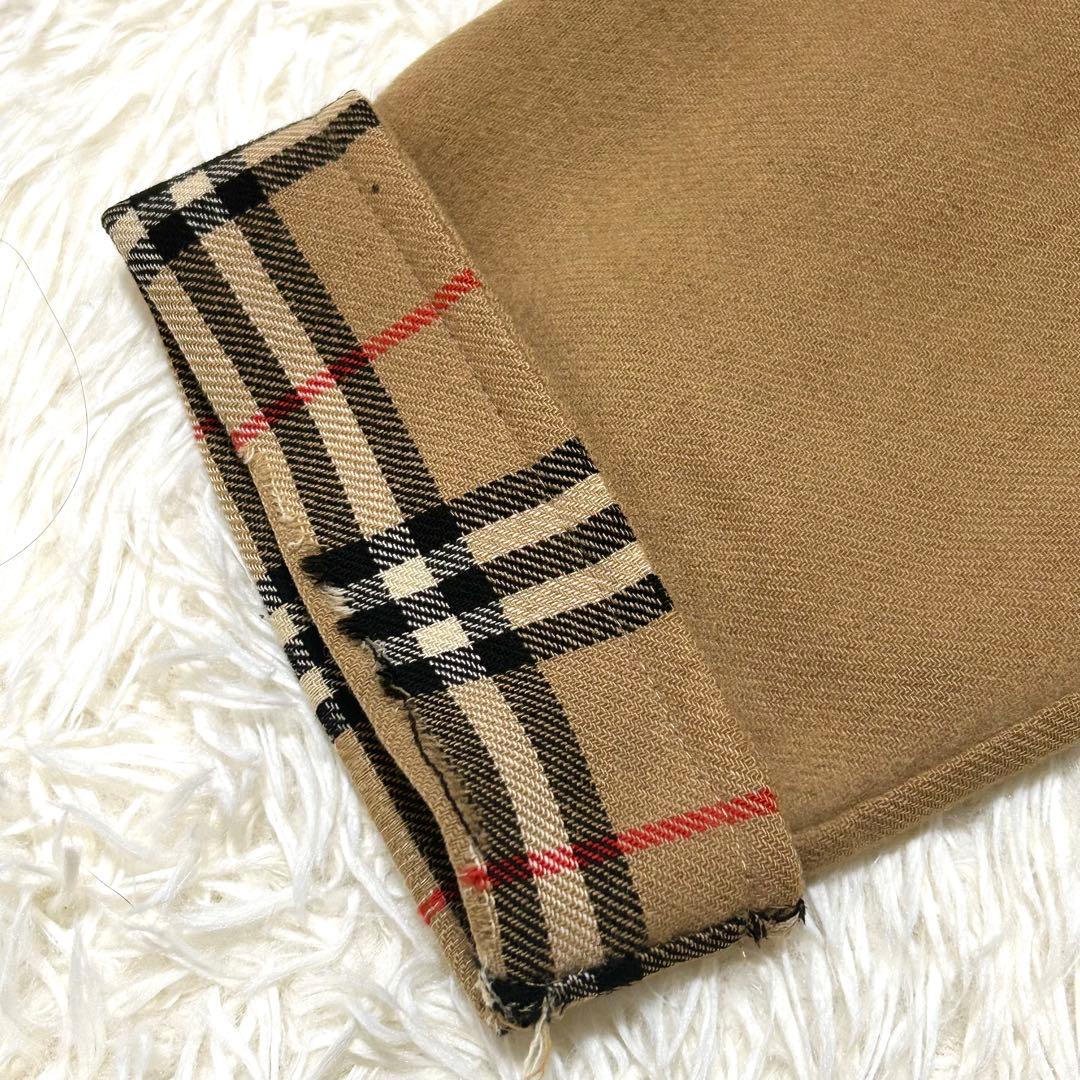 ✨カシミヤ混✨BURBERRY バーバリー　ダッフルコート　ノバチェック　S