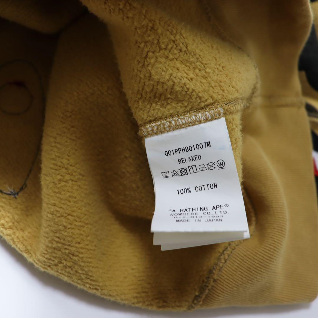レア　A BATHING APE エイプ　1st カモ シャーク パーカー