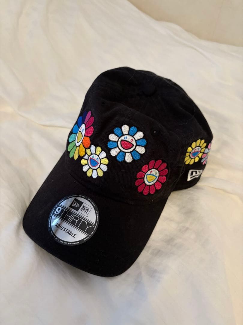 村上隆　 New Era 花柄刺繍 ベースボールキャップ[超希少]