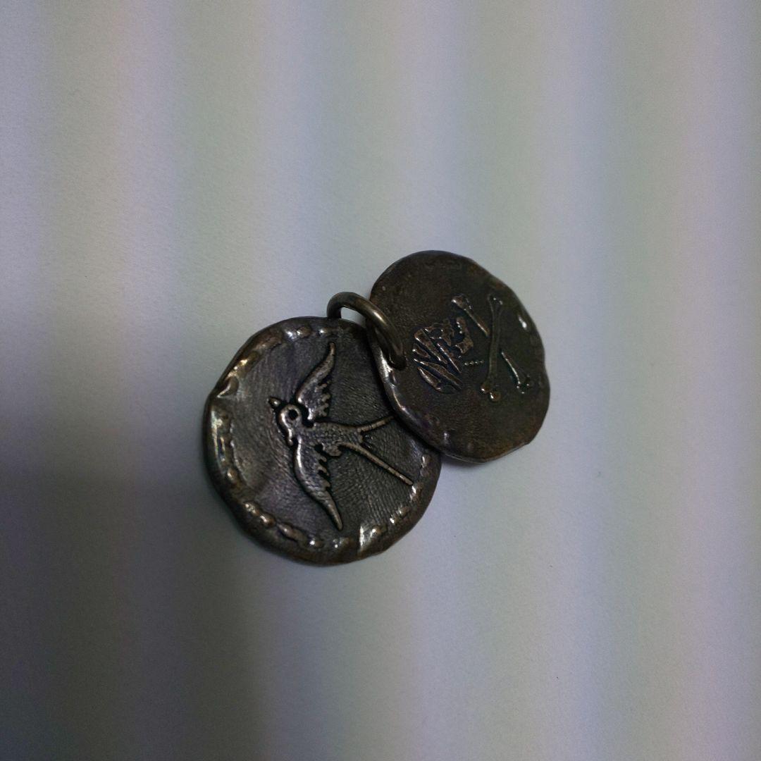 新品！レザーズ&トレジャーズ パイレーツオブカリビアン シルバーペンダントトップ