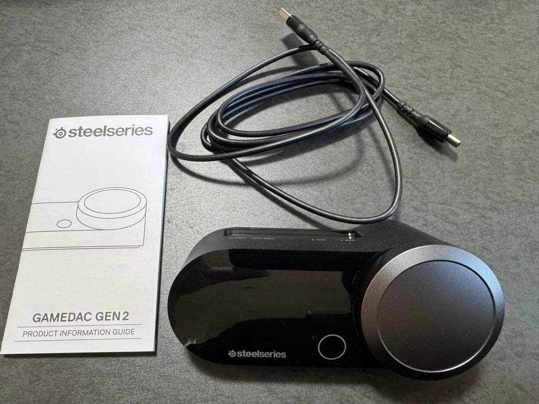 ヘッドホン SteelSeries GAMEDAC GEN 2