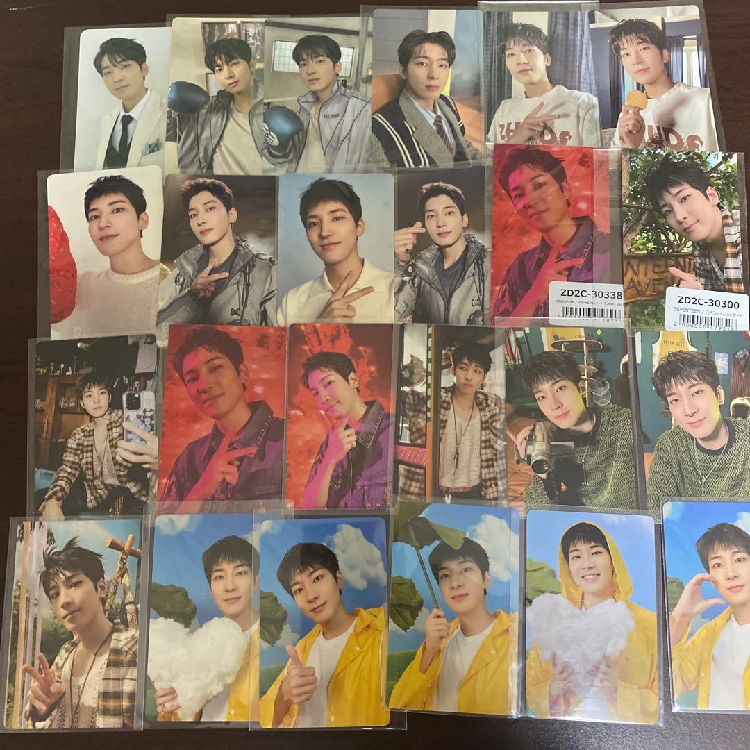 SEVENTEEN セブチ トレカ WONWOO ウォヌ まとめ売り