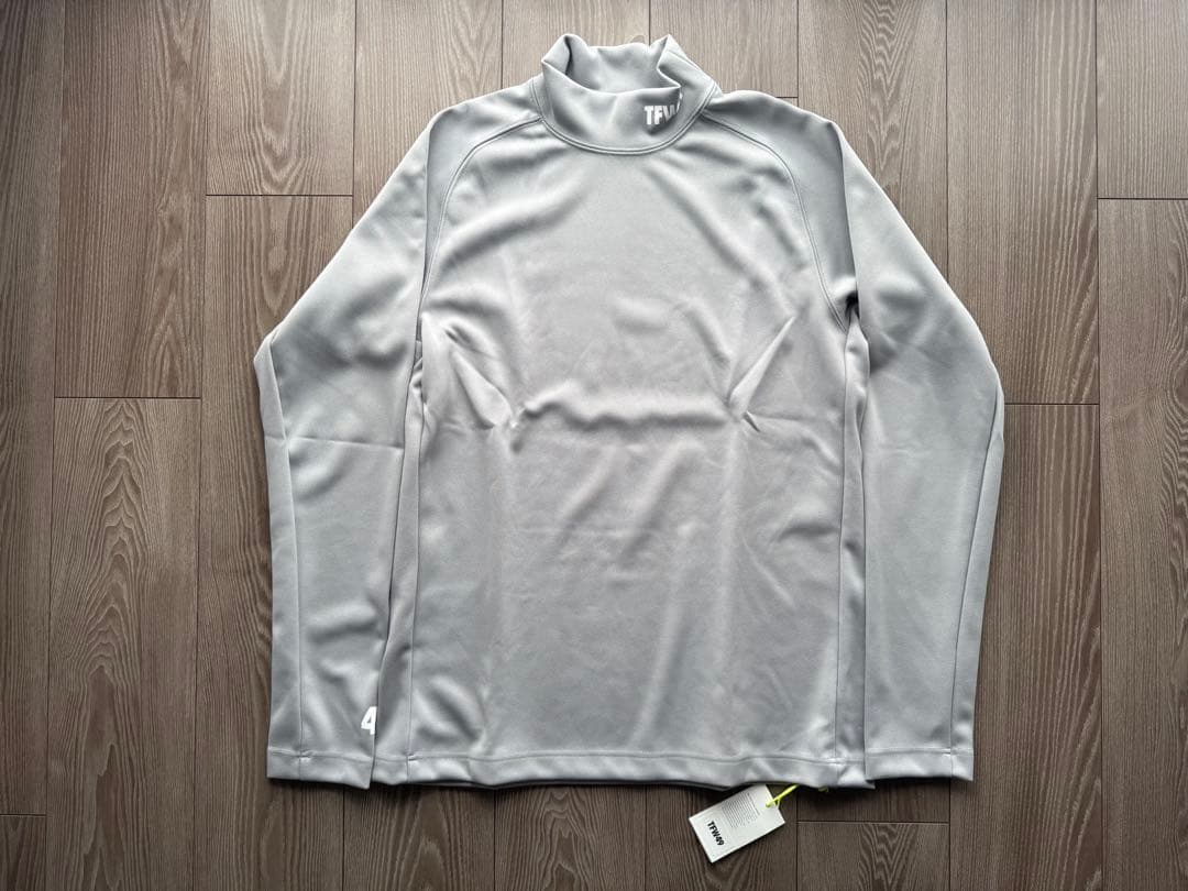 新品未使用　TFW49 長袖　モックネック　サイズL