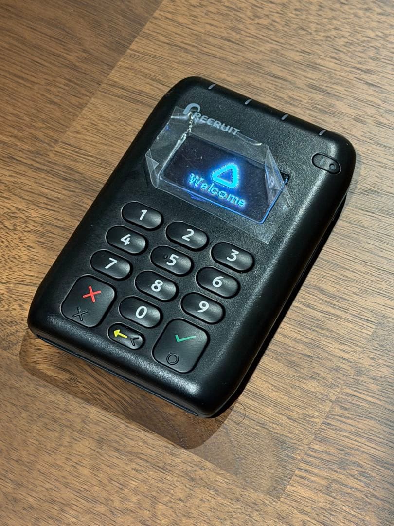 マツ　Recruit モデル バックライト付き カードリーダー