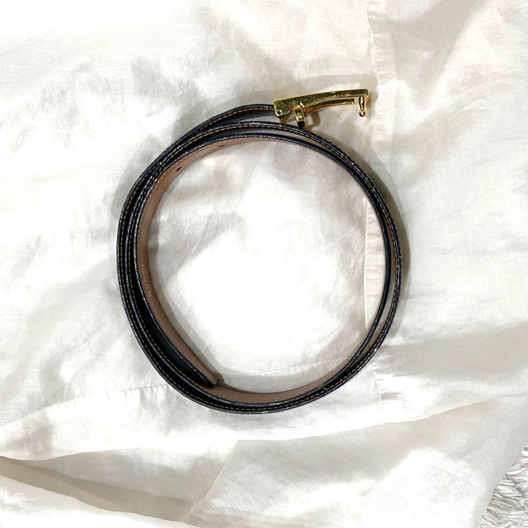 グッチ ベルト 刻印　ゴールド金具　バックル レザー 表記サイズ 90・36