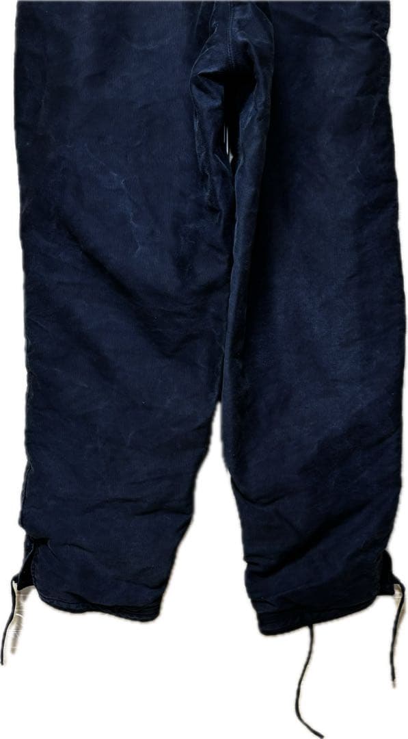 USNAVY デッキパンツ フック N-1 紺 米軍 実物40s 大戦 WWII