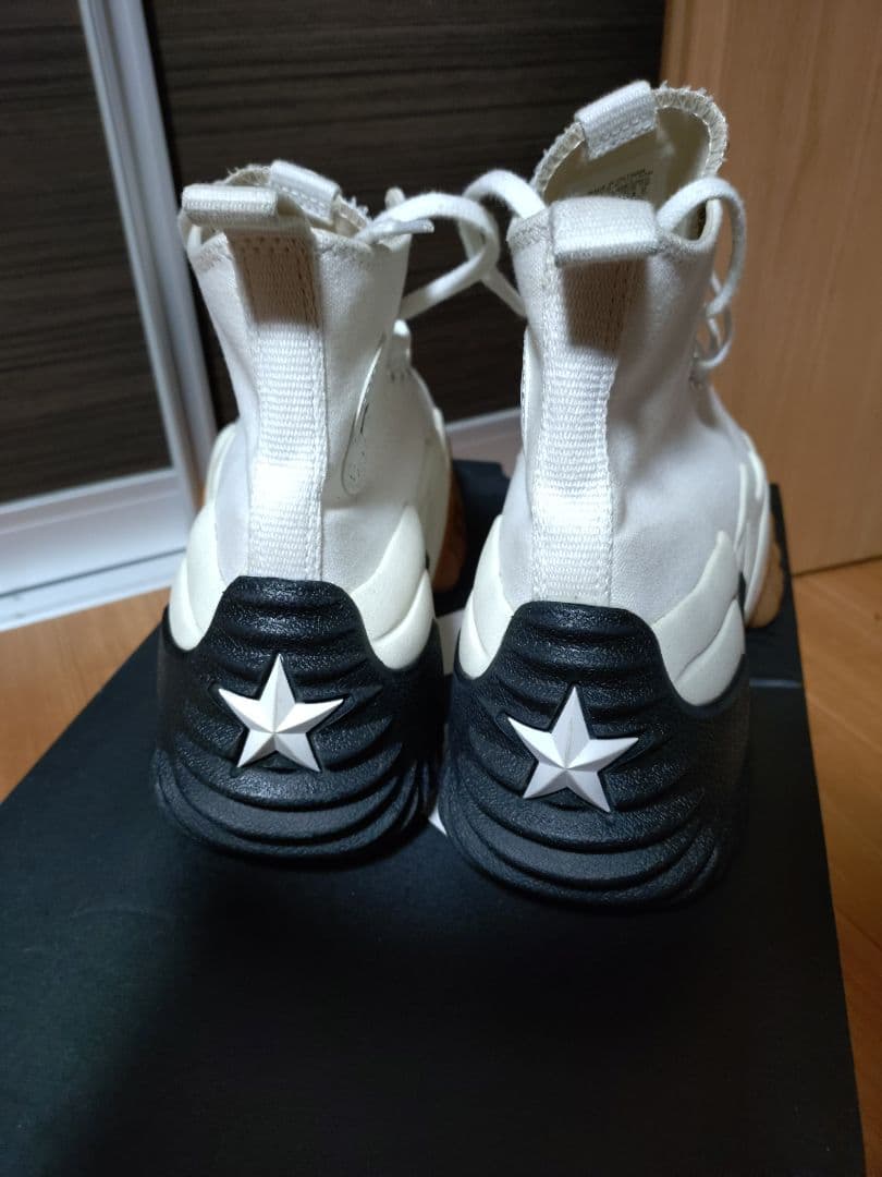 ♥nijikuru様コンバース　ランスターモーション 27センチ　ホワイト　ガム