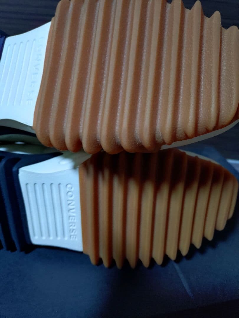 ♥nijikuru様コンバース　ランスターモーション 27センチ　ホワイト　ガム