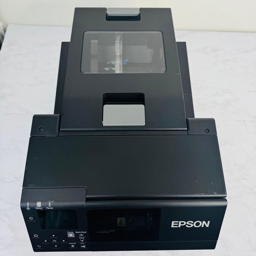 EPSON　CW-C6020A　業務用　カラーラベルプリンター　オートカッター