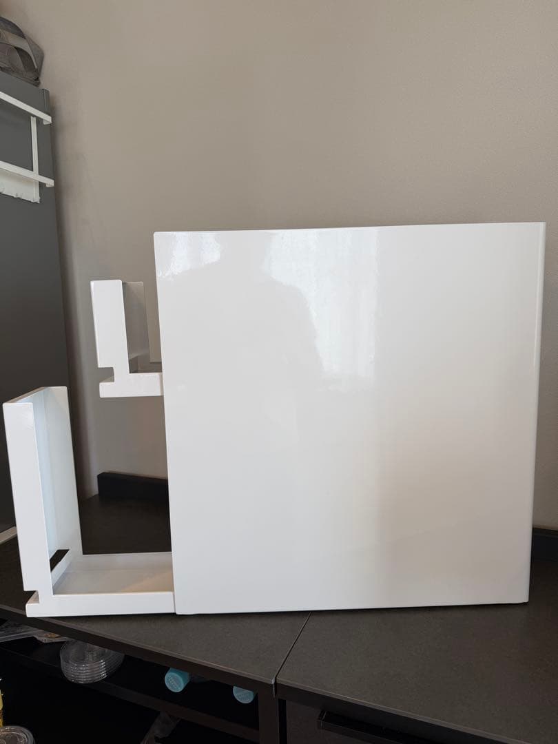 山崎実業(Yamazaki) 隠せる 調味料ラック 2段 ホワイト