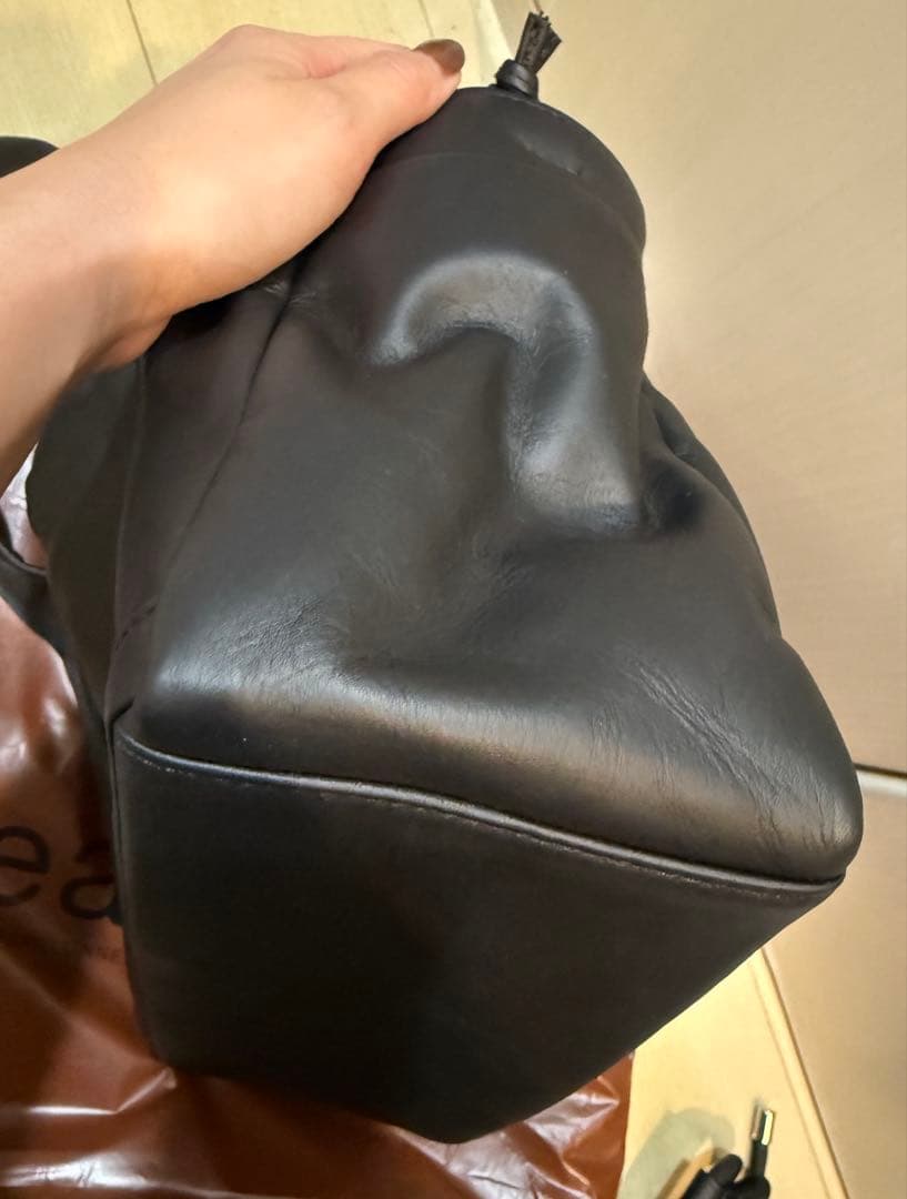 美品　イアパピヨネ　マルチウェイ巾着ボストンバッグ　ouchi企画