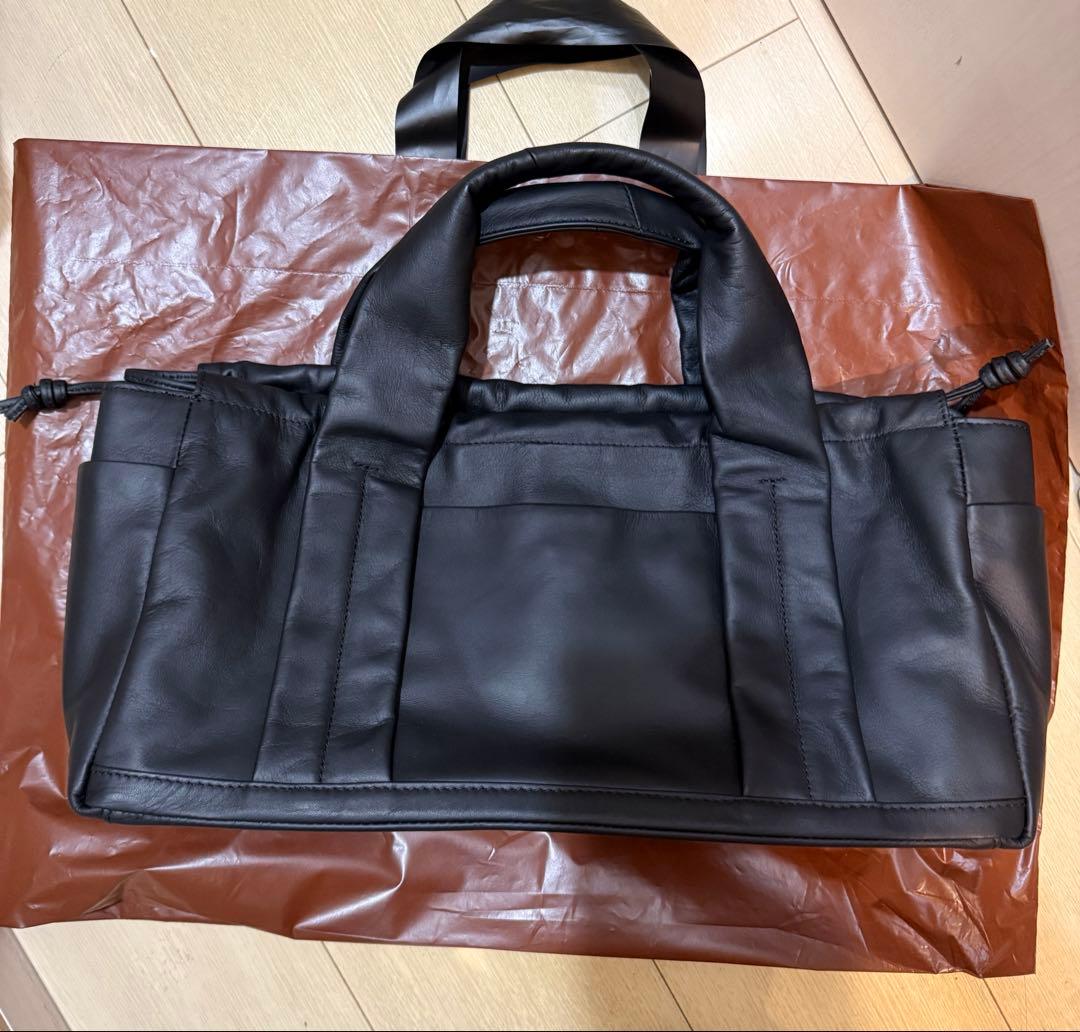 美品　イアパピヨネ　マルチウェイ巾着ボストンバッグ　ouchi企画