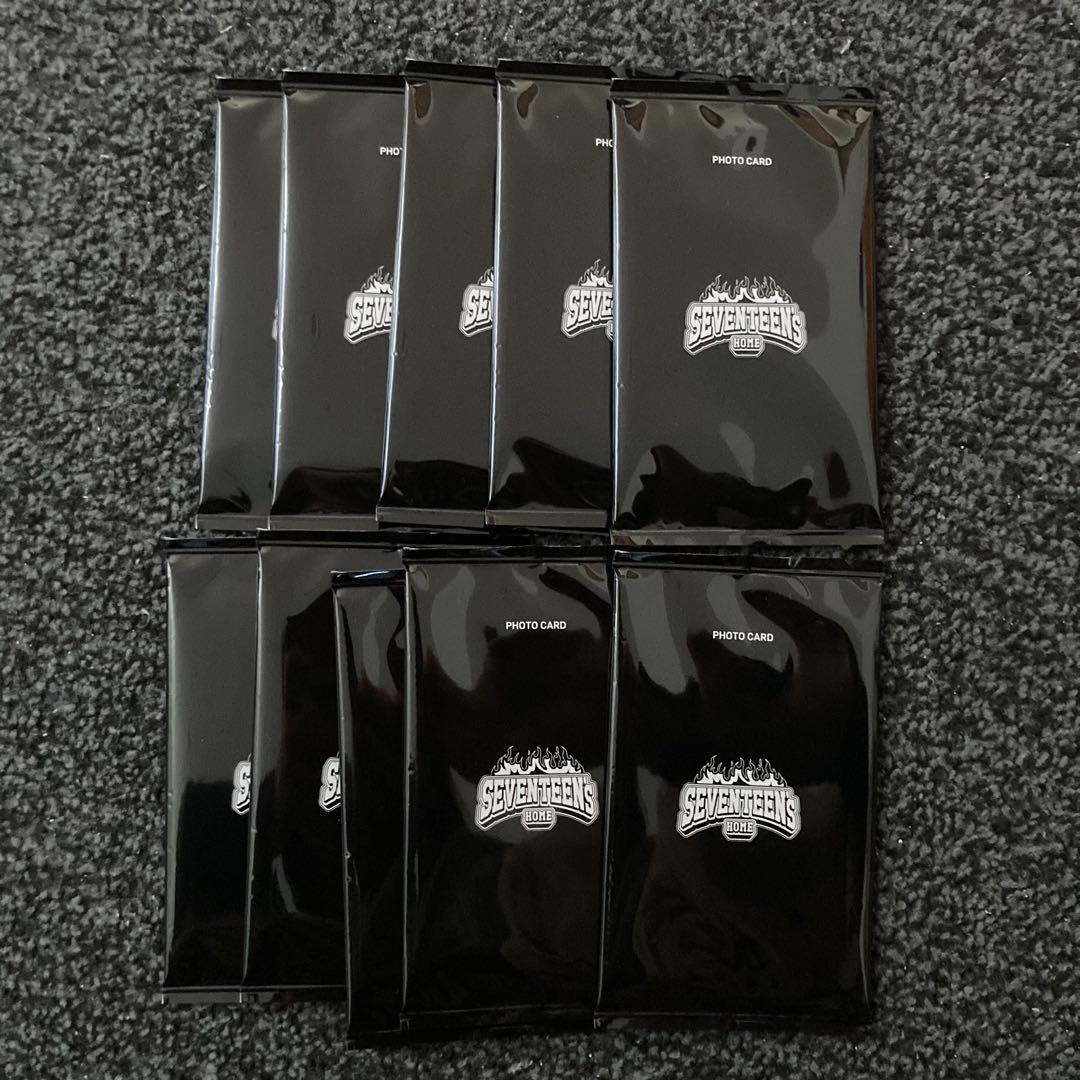 新品未開封品 SEVENTEEN  トレカ 10パック