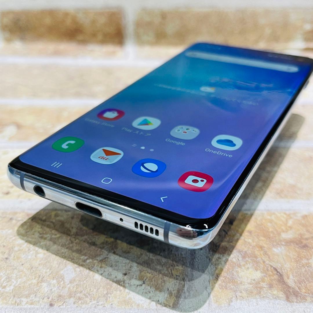 SIMフリー Galaxy S10 128GB プリズムブルー 電池良好