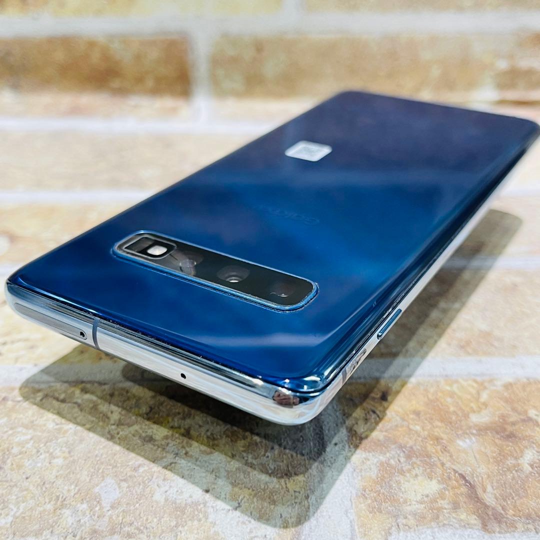 SIMフリー Galaxy S10 128GB プリズムブルー 電池良好