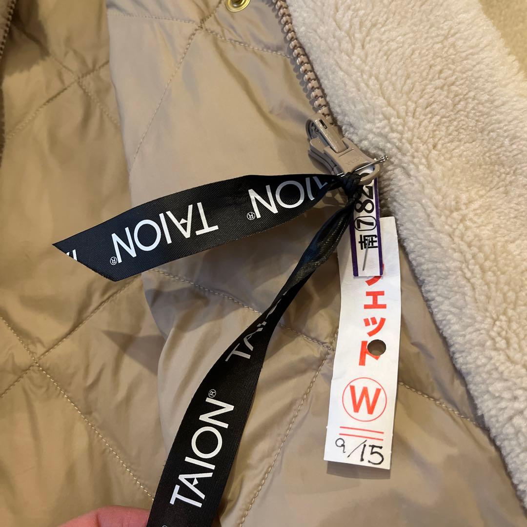 NOLLEY'S ×TAION ダイヤキルト×ボアロングダウン(リバーシブル)