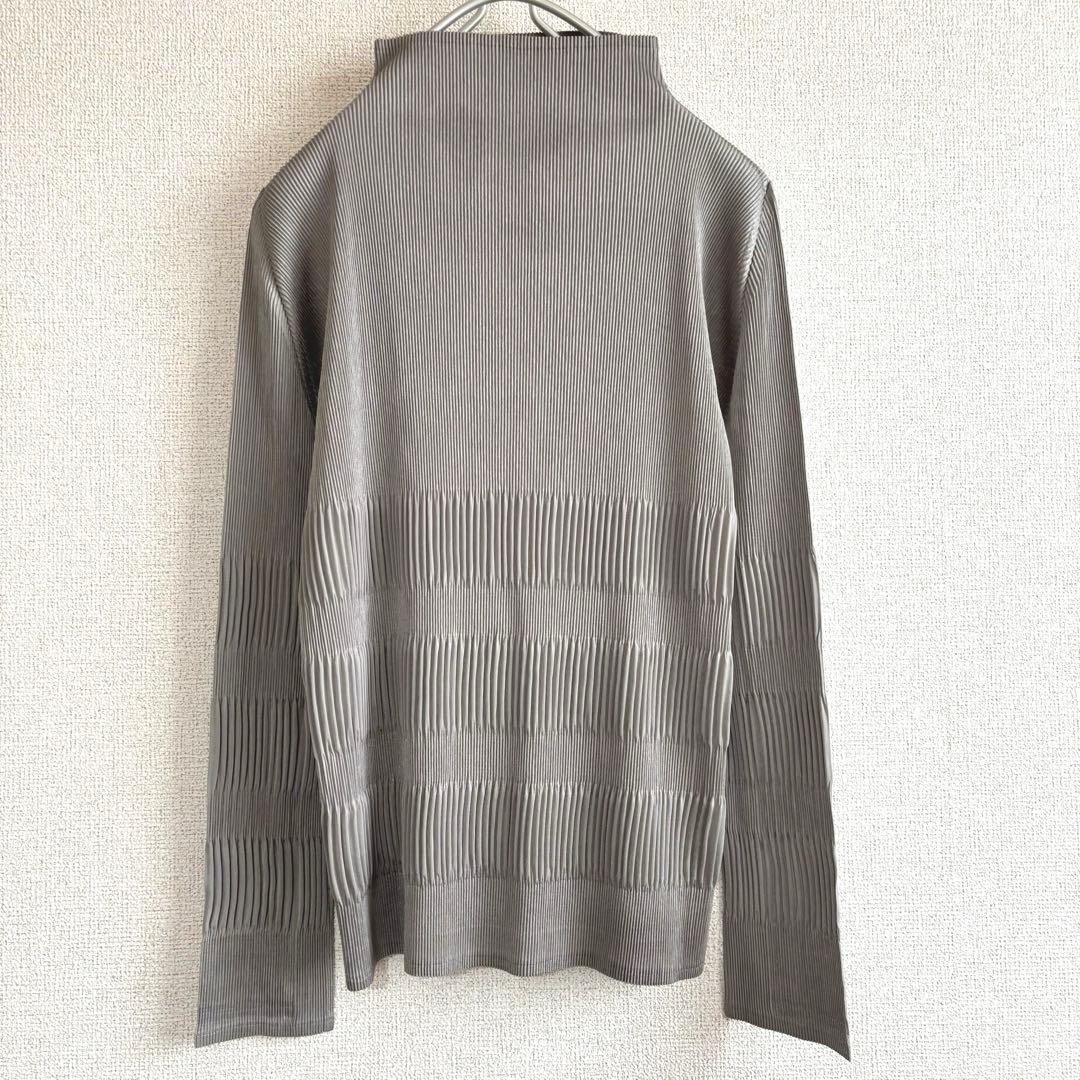 PLEATS PLEASE プリーツプリーズ 切り替え 長袖 イッセイミヤケ