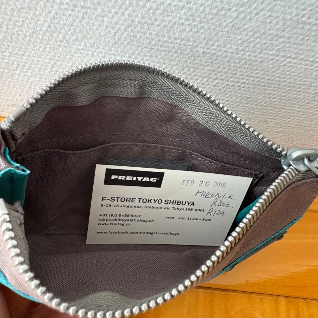 FREITAG R306 GRIP ポーチ　廃盤　希少 ターコイズブルー