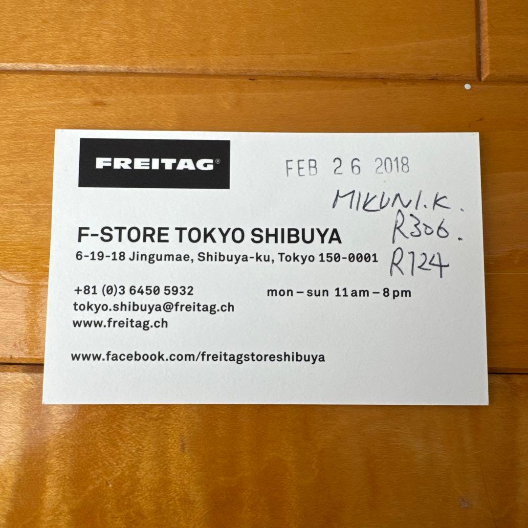 FREITAG R306 GRIP ポーチ　廃盤　希少 ターコイズブルー