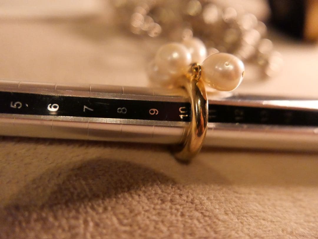 お値下げ⭐︎【JIL SANDER】バロックパールリング