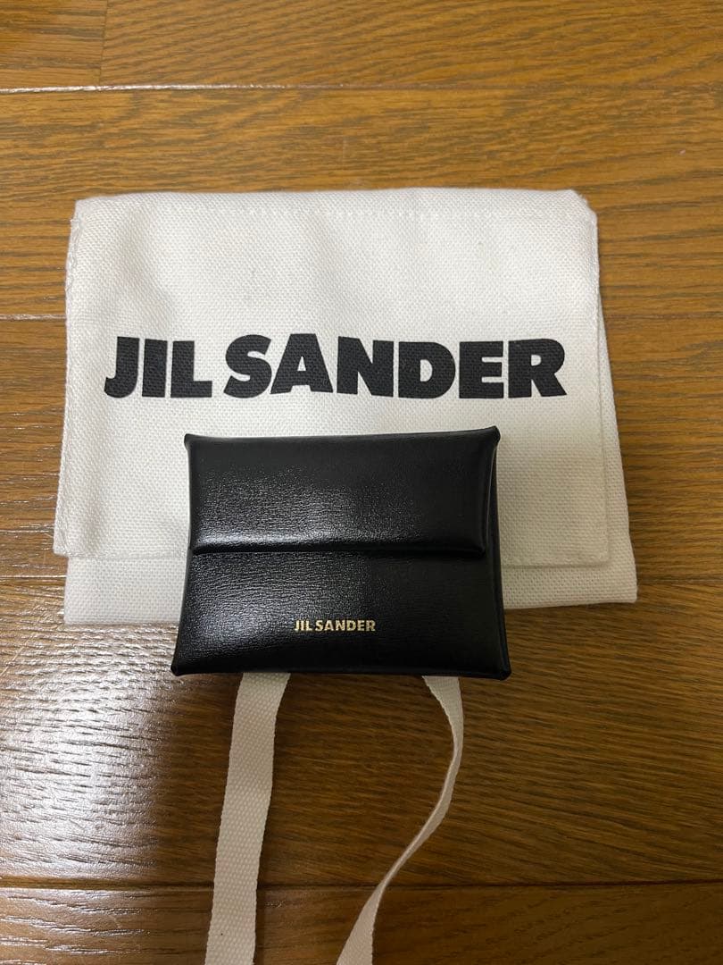 JIL SANDER ブラックレザー ケース
