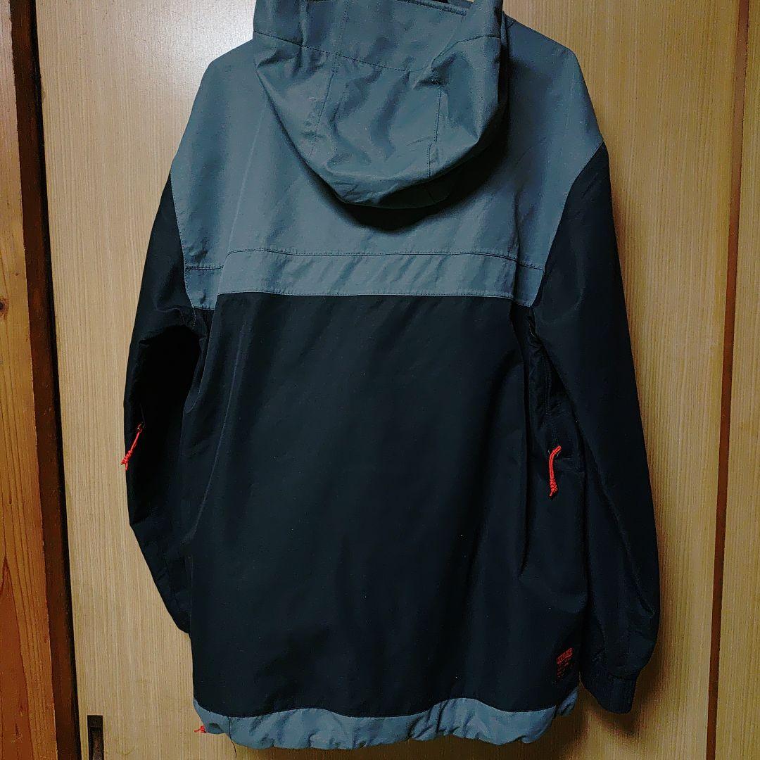 VOLCOM ZIP TECH アノラック グレー/ブラック 同モデルパンツ付き