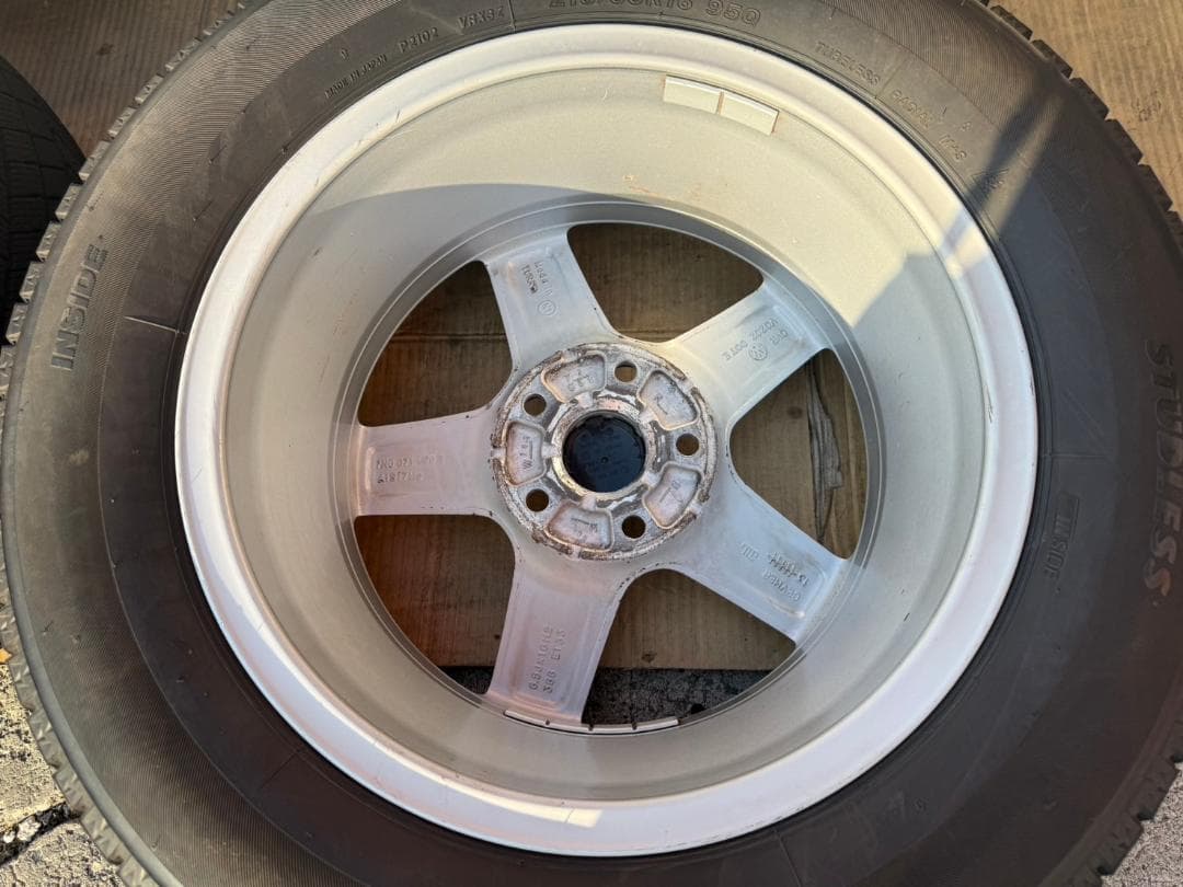 VW フォルクスワーゲン シャラン 純正 スタッドレスセット 215/60R16