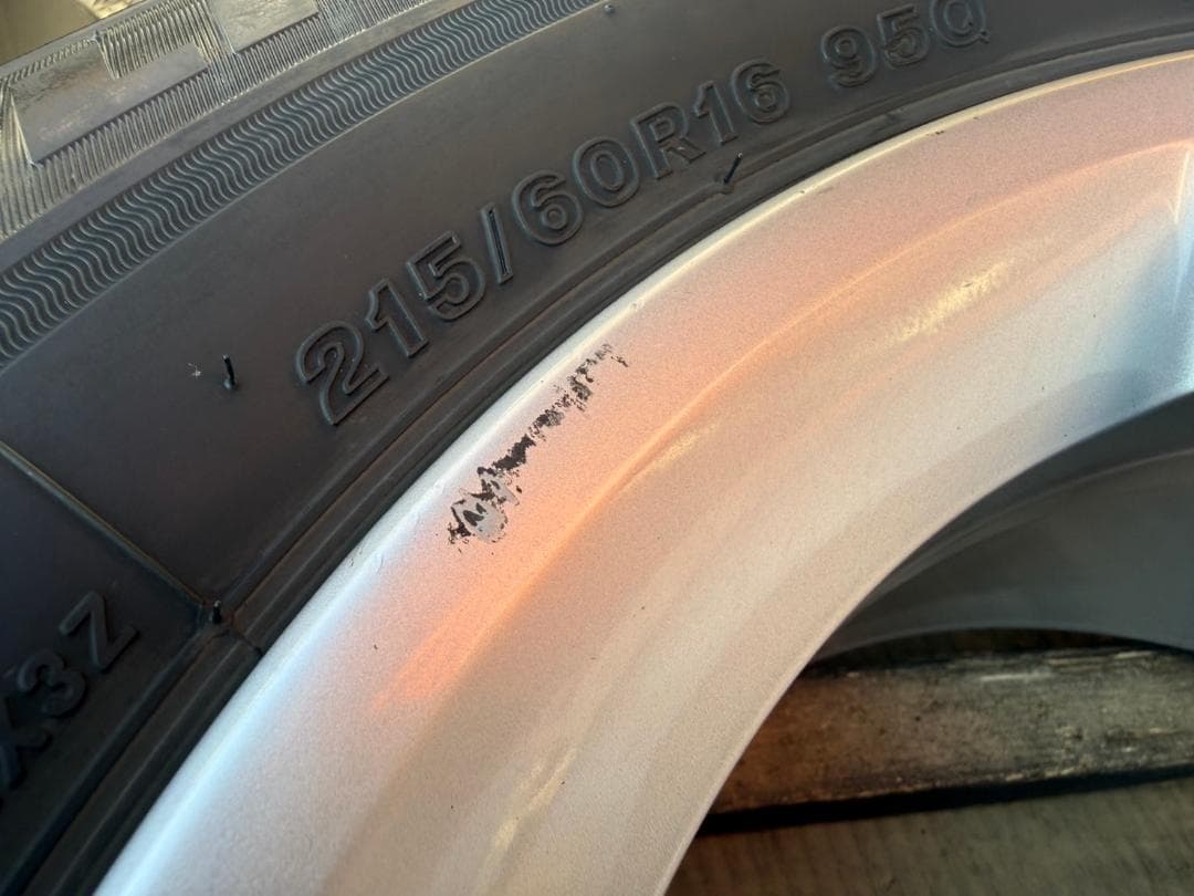 VW フォルクスワーゲン シャラン 純正 スタッドレスセット 215/60R16