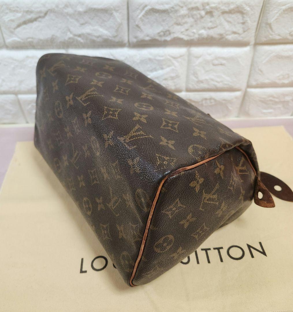 ルイヴィトン スピーディ25 ミニボストン ハンドバッグ ヴィンテージ加工