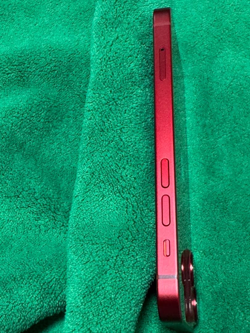 iPhone 13 mini RED 美品 256GB 90%バッテリー