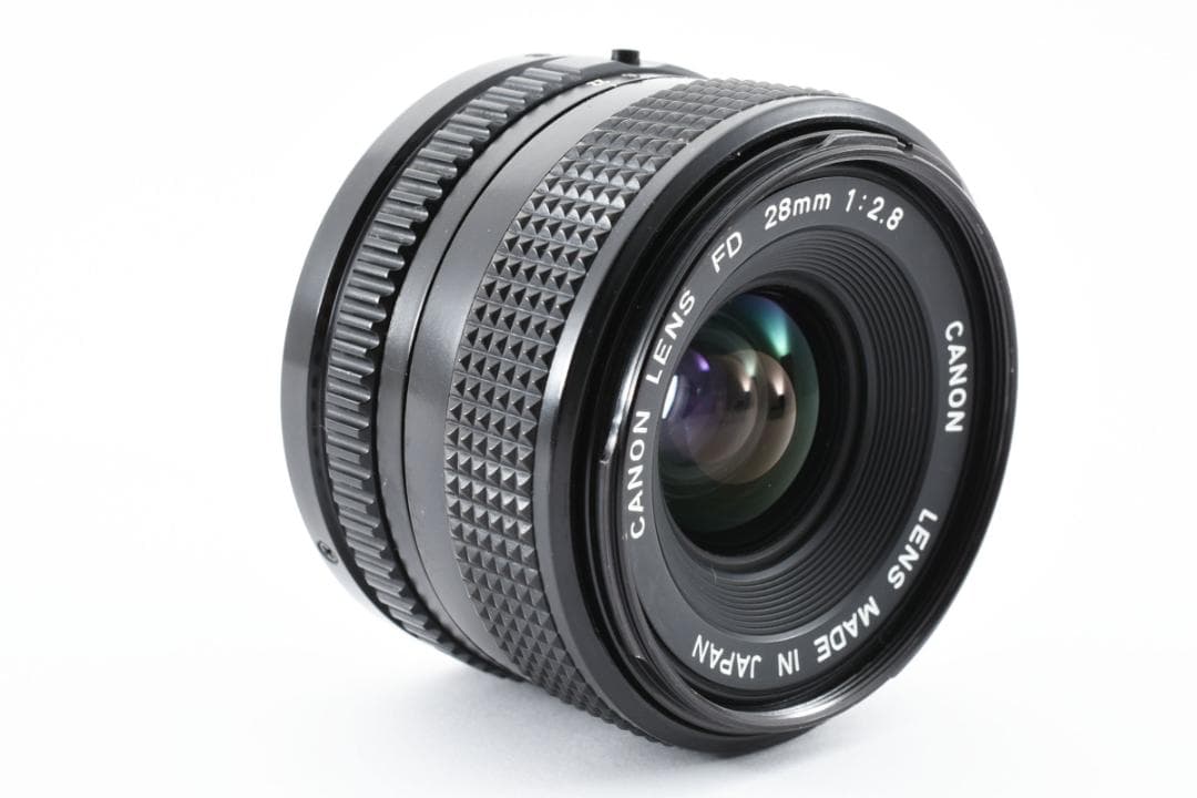 Canon New FD 28mm F/2.8 単焦点 広角 MF レンズ