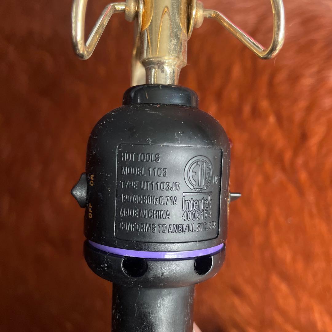 \"プロ用\" hot tools ホットツールズ ヘアアイロンセット　コテ