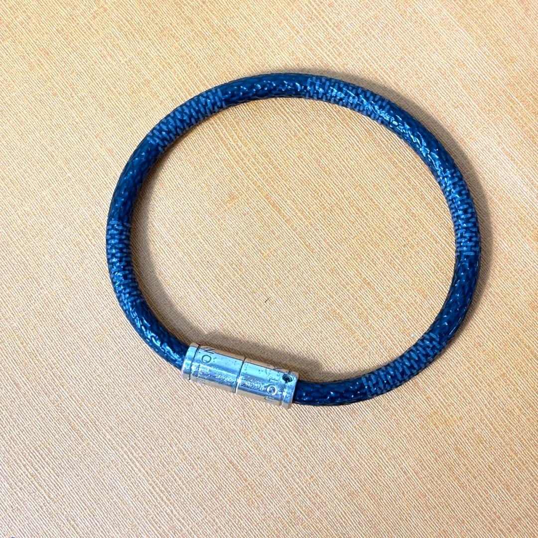 ルイヴィトン ダミエ グラフィット ブレスレット キープイット
