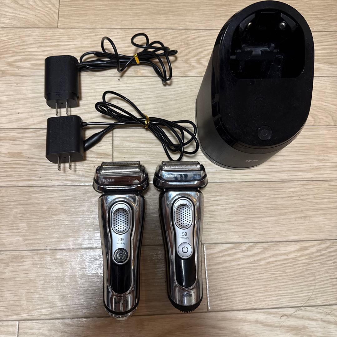 BRAUN Series 9メンズ電気シェーバー　2コセット