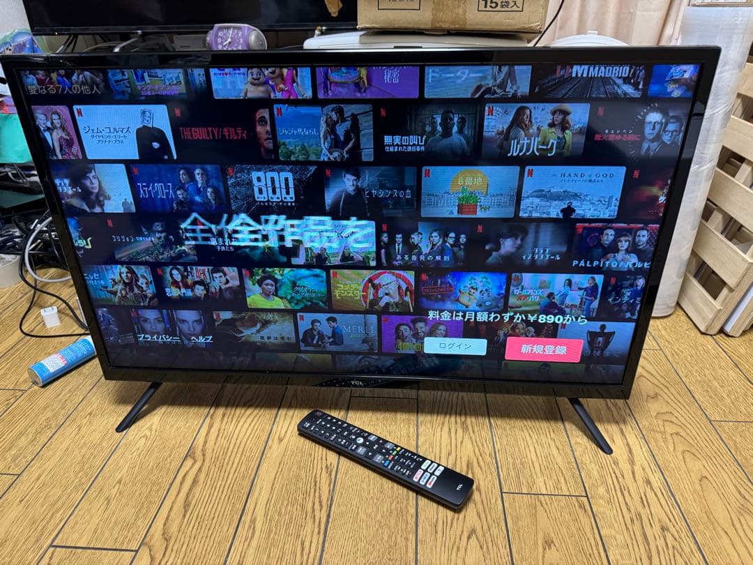 2021年製 Netflix YouTube TCLスマートテレビ 32インチ型