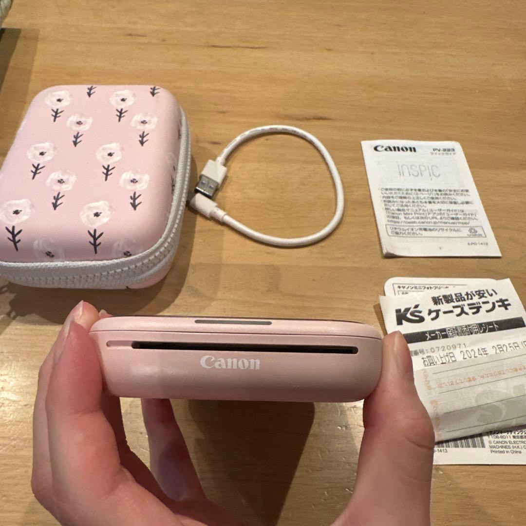 インスピック　ピンク　本体　+ シール台紙